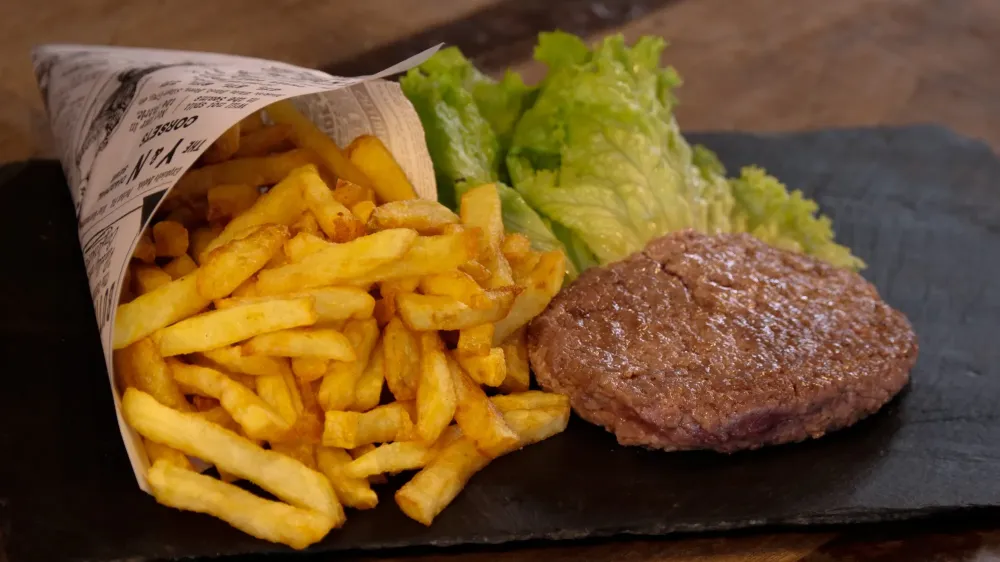 Steak haché frites